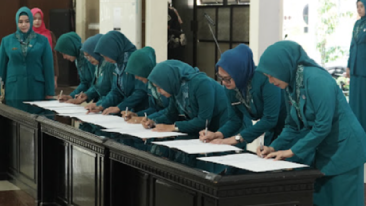 PELANTIKAN TP PKK KECAMATAN GRUJUGAN