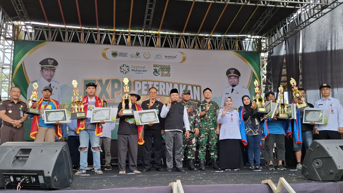 Bukan Main! Sapi Unggulan Grujugan Unjuk Gigi, Gondol Dua Piala Kontes Ternak Kab. Bondowoso